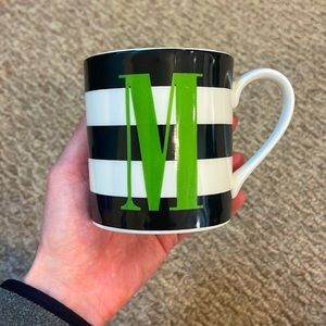 Kate Spade Initial coffee mug